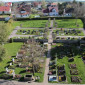 Blick auf unseren Friedhof