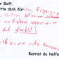 Familiengottesdienst: Briefe an GOTT